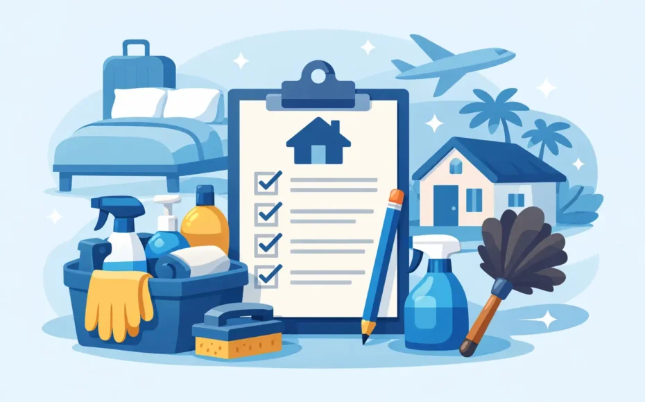 Airbnb Cleaning Checklist Example for Hosts