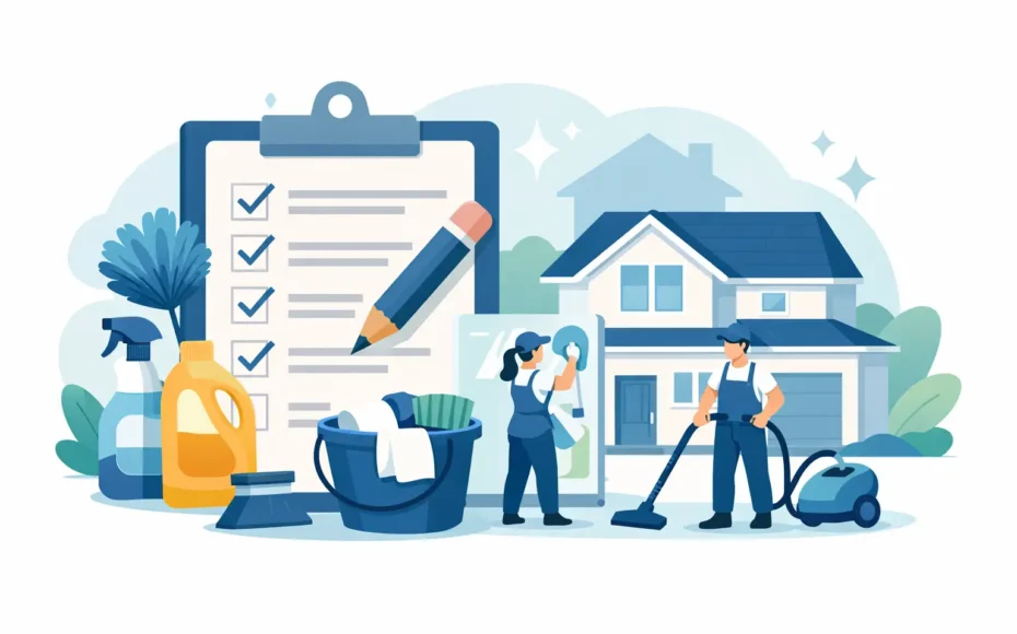 Residential Cleaning Service Checklist