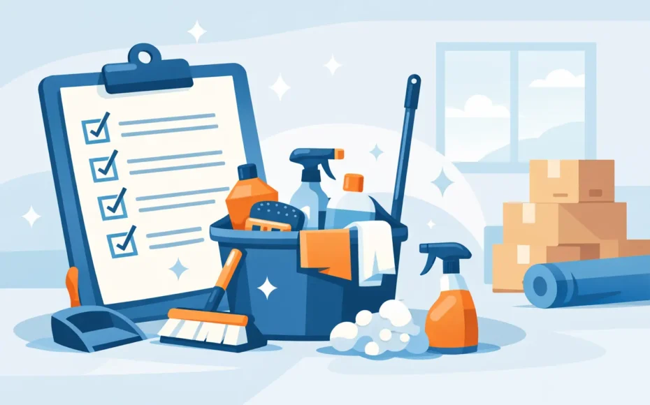 Move Out Cleaning Checklist That Covers It All
